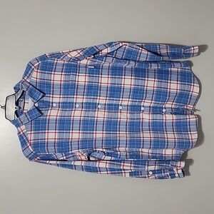 Columbia Long Sleeve Plaid Button Down Shirt Men's Medium